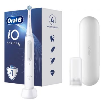 Elektrinis Dantų Šepetėlis Oral-B iO Series 4, baltas