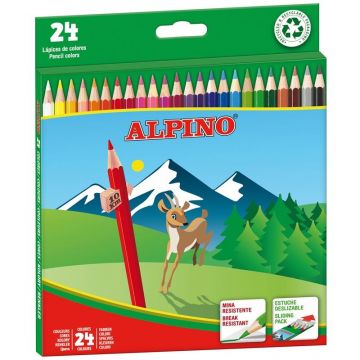 Spalvotieji pieštukai Alpino, 1AAL010658, 24 vnt.