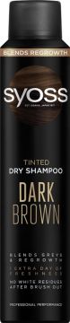 Sausas šampūnas Schwarzkopf Dark Brown, 200 ml