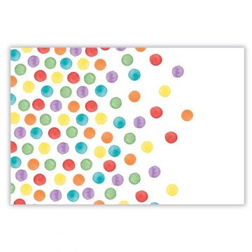 Staltiesė DOTS, įvairių spalvų, 180 cm