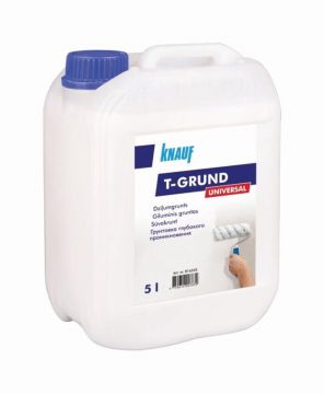 Giluminis gruntas KNAUF T-GRUND, bespalvis, 5 l