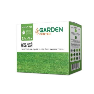 Vejų sėklos Garden Center MINI LAWN, 0.5 kg