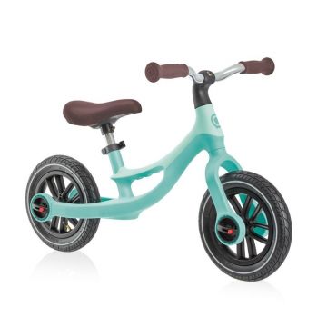 Balansinis dviratis vaikų Globber Go Bike rudas/mėtinė 10"