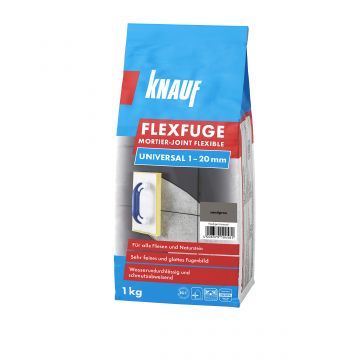 GLAIST PLYTEL FLEXFUGE SMĖL PILKA 1KG