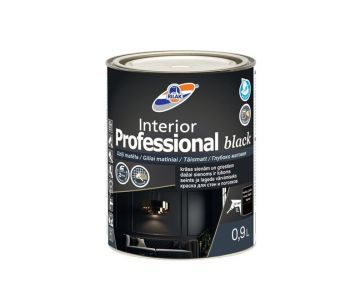 Dažai Rilak Interior Professional Black, 0.9L, juoda