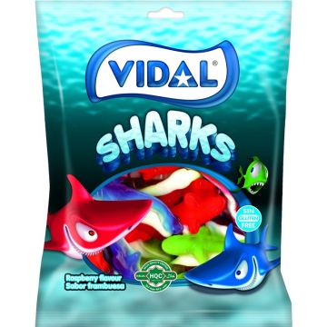 GUMINUKAI VIDAL JELLY SHARKS 90G