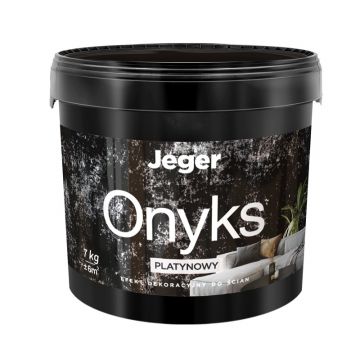 Tinkas dekoratyvinis Jeger Onyks Platinum 7 kg