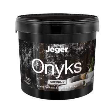 Tinkas dekoratyvinis Jeger Onyks Silver 7KG