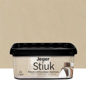 Tinkas dekoratyvinis Jeger STIUK CARAMEL, smėlio, 2 l