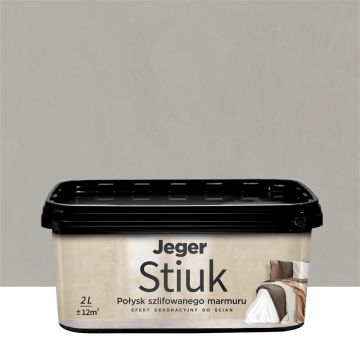 Tinkas dekoratyvinis Jeger STIUK GRAY, pilka, 2 l