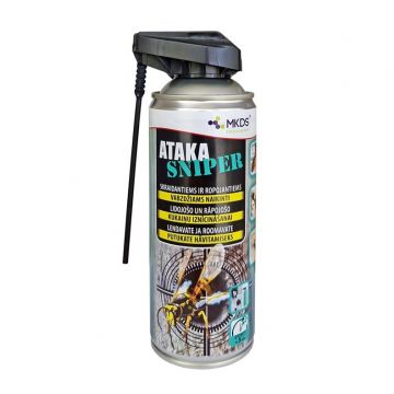 Insekticidas nuo ropojančių/skraidančių vabzdžių Mkds, 400ml