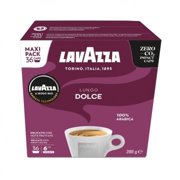 Kavos kapsulės Lavazza Lungo Dolce, MODO MIO 288g  36 vnt.