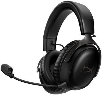 Belaidės žaidimų ausinės HyperX Cloud III, juodos