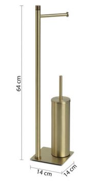 STOVAS TUALET REIKM 14X14X62.8 AUKSO