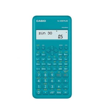 Skaičiuotuvas mokslinis Casio FX-220 PLUS II, žydra