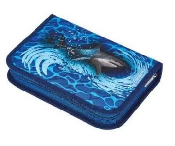 Penalas Herlitz Blue Shark, 20.5 cm x 14 cm, mėlyna