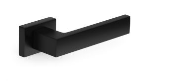 Durų rankena, vidaus Metal-Bud SQ Black CUBE RT, juoda