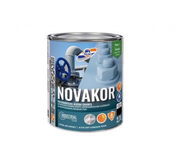 Gruntas Antikor Novakor, matinis, juodas 2.7 l