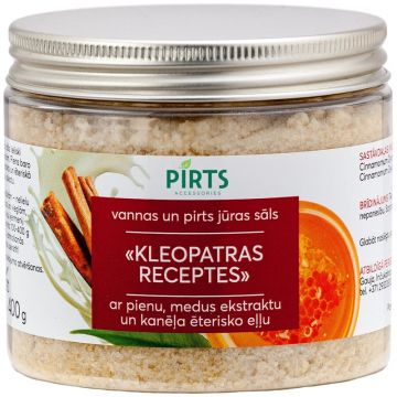 Jūros druska pirtims Cleopatra Recipes, 400g