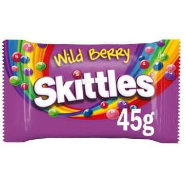 Kramtomieji saldainiai Skittles Wild Berry uogų skonio, 95g