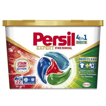 KAPSULĖS SK PERSIL DISCS STAIN REM 22VNT