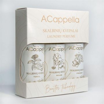 RINKINYS SKALBI KVEPALŲ ACAPPELLA3X100ML