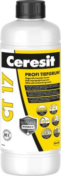 Gruntas giluminis Ceresit CT17, gelsvas, 1L