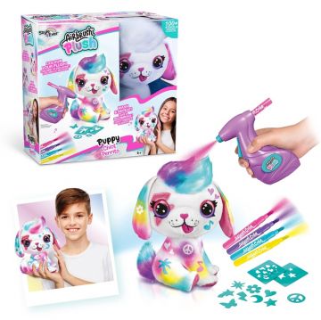 Dekoravimo rinkinys Canal Toys Airbrush Plush Puppy, įv. sp