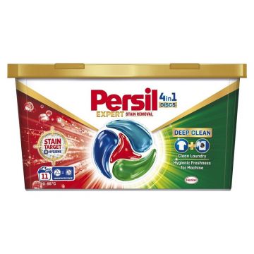 KAPSULĖS SK PERSIL DISCS STAIN REM 11VNT