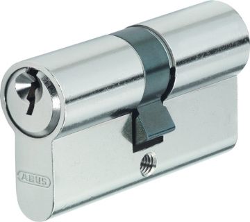 Cilindras Abus E50N, (din) standarto, 30 - 50 mm, pilka