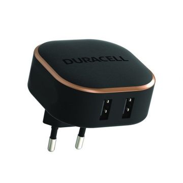 Buitinis įkroviklis Duracell DRACUSB14-EU, 2 x USB, 17 W