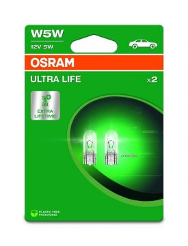 LEMP AUT OSRAM 2825ULT-02B 5W 12V BLI2