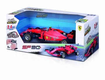 RC automobilis Maisto Premium Ferrari SF90 610324, 1:24