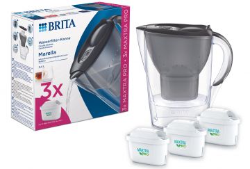 Vandens filtravimo indas Brita, 2.4 l, pilka