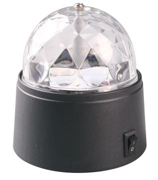 ŠVIEST DISCO 1.5W RGB IP20 3XAA