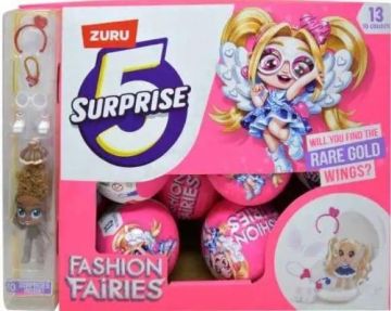 Lėlė 5Surprise Fashion Fairies 77564, 15 cm