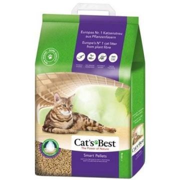 Kačių kraikas Cat's Best, medienos drožlių sušokantis, 2.5kg