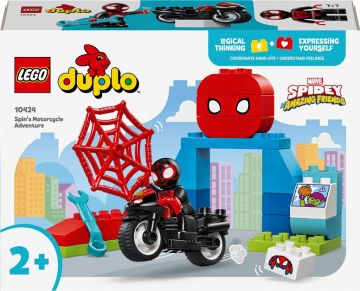 Konstrukt LEGO® Duplo Suktuko nuotykiai su motociklu 10424