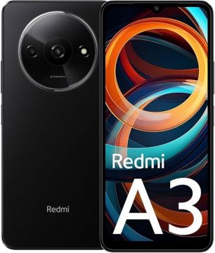 Mobilusis telefonas Redmi A3, juodas, 4GB/128GB