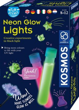Eksperimentų rinkinys Kosmos Neon Glow Lights 1KS616830