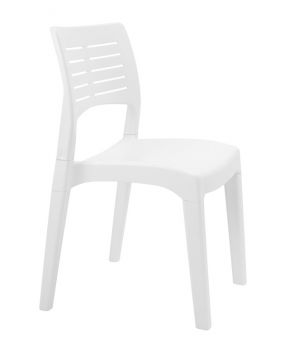 Lauko kėdė Progarden Smart, balta, 51 cm x 50 cm x 82 cm