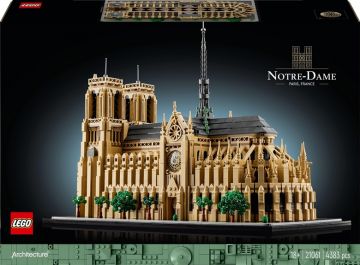 Konstruktorius LEGO® Architecture Paryžiaus Notre-Dame 21061