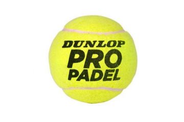 Padelio kamuoliukas Dunlop PRO Padel, 3 vnt.