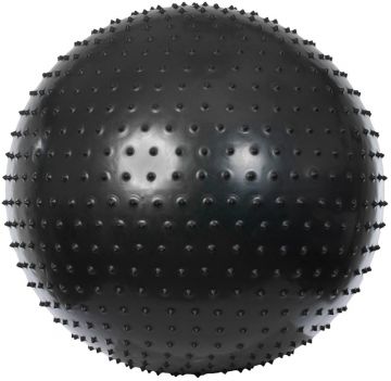 Masažinis kamuolys Outliner LS3224, juodas, 65 cm