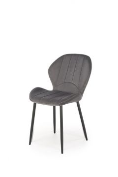 Valgomojo kėdė Domoletti, pilka, 57 cm x 48 cm x 85 cm