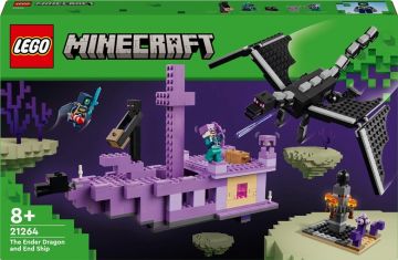 Konstr LEGO Minecraft Enderio drakonas Pabaigos laivas 21264