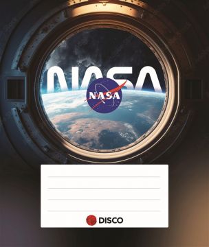 SĄSIUVINIS NASA 50LAPŲ 24.7X17.4CM LANGE