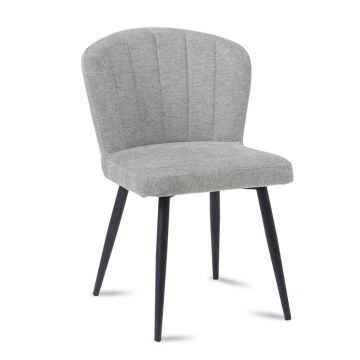Valgomojo kėdė Domoletti, pilka, 47 cm x 57 cm x 82 cm
