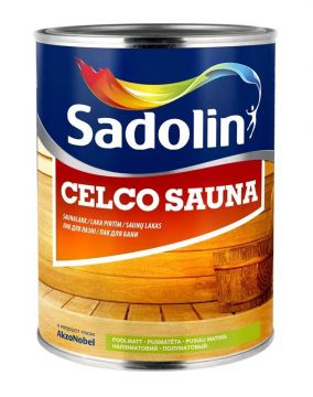 Pirčių lakas Sadolin Celco Sauna, 1 l