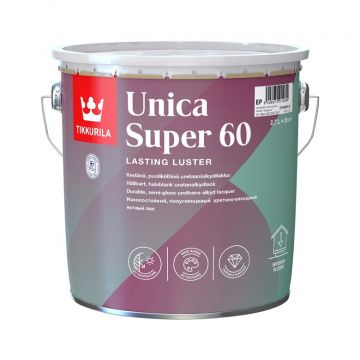 Lakas Tikkurila Unica Super 60, pusiau blizgus, 2.7 l